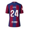 Oficiální Fotbalový Dres FC Barcelona Eric 24 Domácí 2023-24 pro Děti